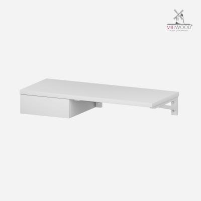 Стол консольный Берген (1200x500), ЛДСП Белый \ Металлокаркас Белый