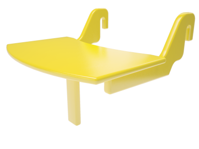 Столик для кормления навесной к стулу ВЫРАСТАЙКА СП-1 желтый