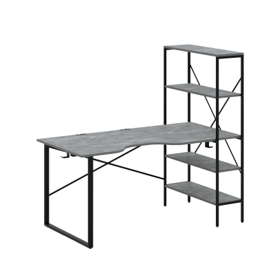 Стол компьютерный со стеллажом Бостон 160×80