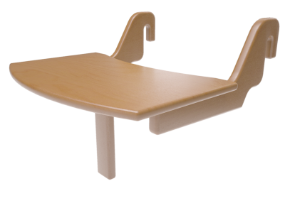 Столик для кормления навесной к стулу ВЫРАСТАЙКА СП-1 вишня янтарная