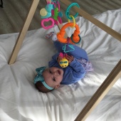 Стойка-тренажёр для подвесных игрушек