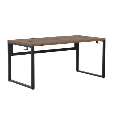 Стол Каир Смарт (1400х800), ЛДСП Дуб табачный крафт \ Металлокаркас Черный