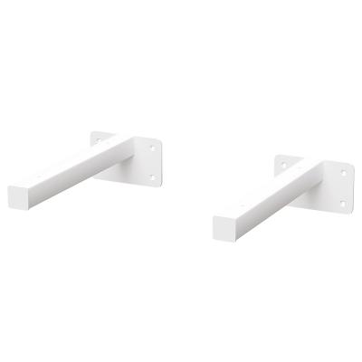 Кронштейн настенный (пара), Металлокаркас Белый