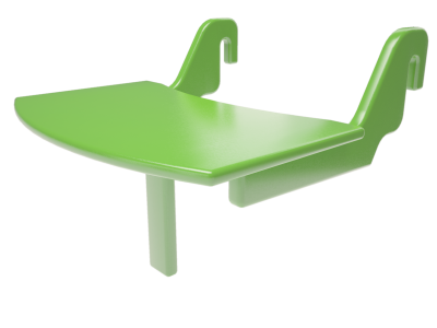 Столик для кормления навесной к стулу ВЫРАСТАЙКА СП-1 салатовый