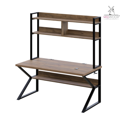 Стол компьютерный со стеллажом Бостон 160×80