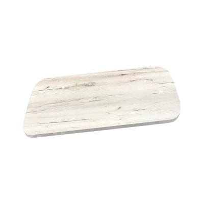 Столешница закругленная 1000х550х18, ЛДСП Дуб белый крафт