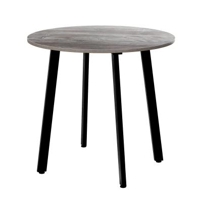 Стол Шанхай (D900) 18мм, ЛДСП Сосна пасадена / Металлокаркас Графит