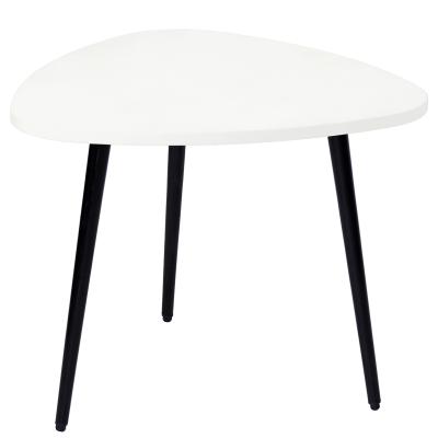 Журнальный стол Лофт СТ-9, ЛДСП Белый