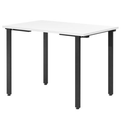 Стол Прага (1000х700) 18мм, ЛДСП Белый / Металлокаркас Черный