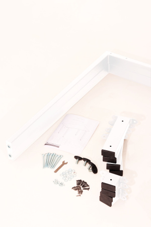 Опоры Прага, Металлокаркас Белый