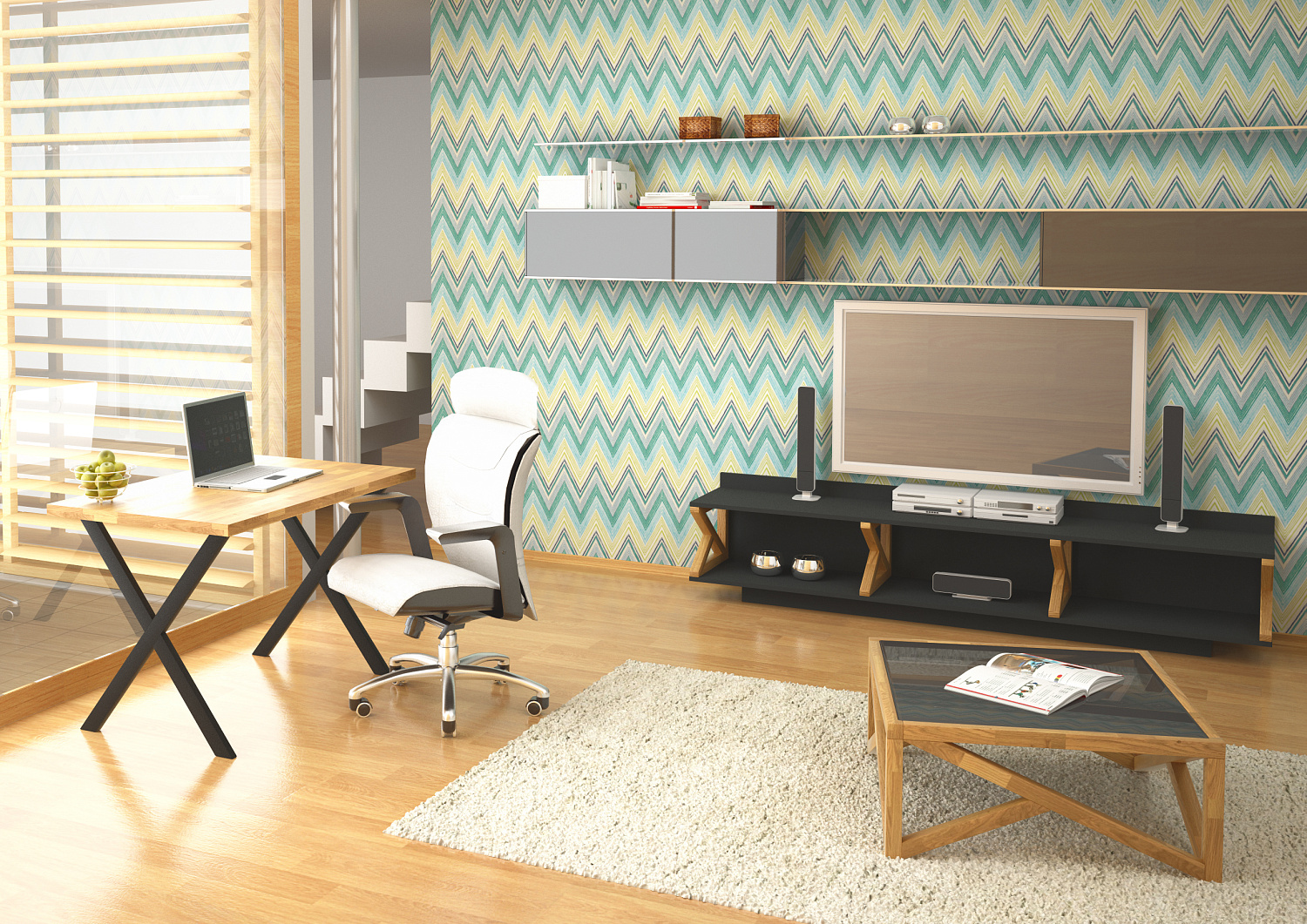 Сочетание современности и фабричных обстановок в стиле Лофт