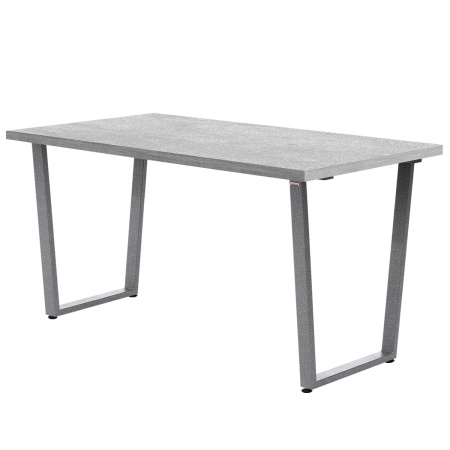 Стол Уэльс (1300х800), ЛДСП Бетон / Металлокаркас Графит