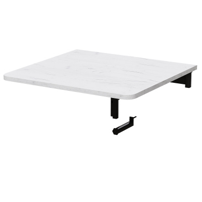 Стол-книжка откидной Мини-книжка, ЛДСП Бетон / Металлокаркас Черный