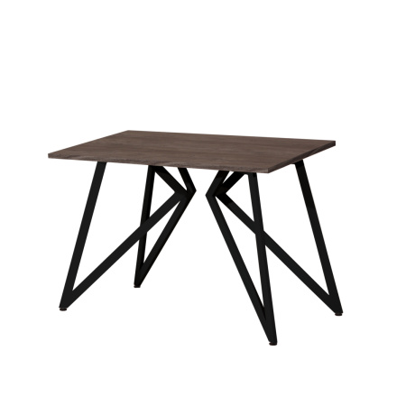 Стол Женева (1000х700) 18мм, ЛДСП Сосна пасадена / Металлокаркас Черный