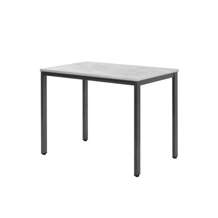 Стол Сеул (1000х600), ЛДСП Бетон / Металлокаркас Графит