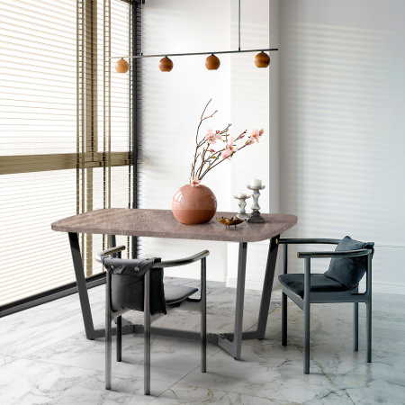 Опора Мюнхен 1200х700, Металлокаркас Графит