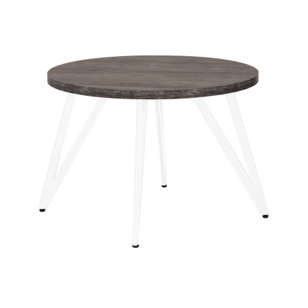 Стол Женева 2 (D1100), ЛДСП Сосна пасадена / Металлокаркас Белый