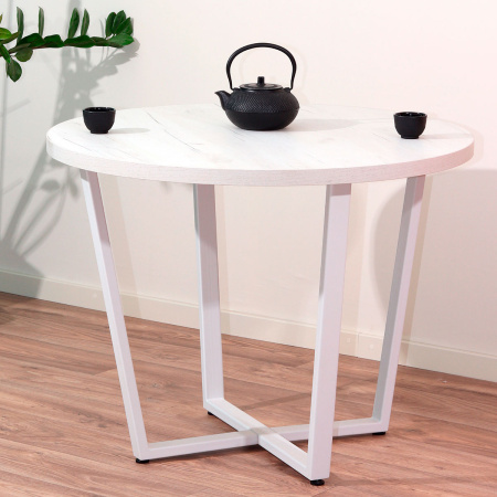 Опора Орлеан D1200, Металлокаркас Белый