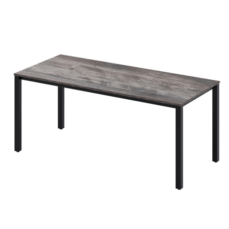 Стол Сеул (1600х800), ЛДСП Сосна пасадена / Металлокаркас Черный Стол Сеул (1600х800), ЛДСП Сосна пасадена / Металлокаркас Черный