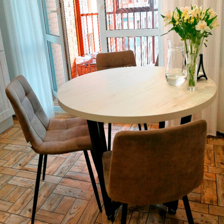 Столешница D1100х36, ЛДСП Дуб белый крафт