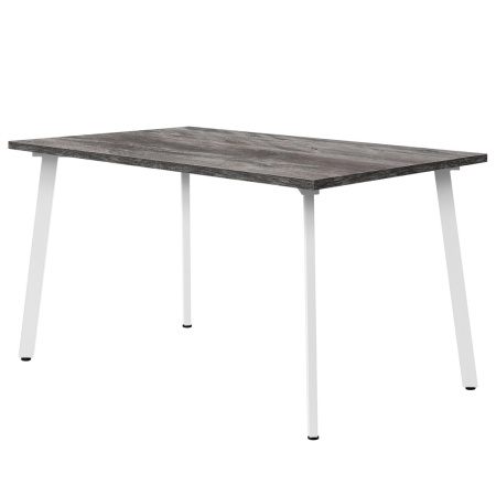 Стол Шанхай (1300х800), ЛДСП Сосна пасадена / Металлокаркас Белый