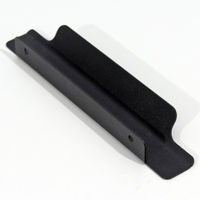 Ручка мебельная торцевая Венеция L200, Металлокаркас Черный