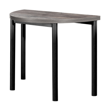 Стол-консоль Далис 2, ЛДСП Сосна пасадена / Металлокаркас Графит