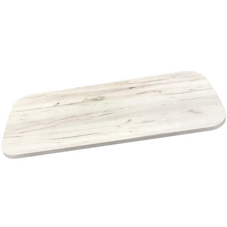 Столешница закругленная 1800х800х36, ЛДСП Дуб белый крафт