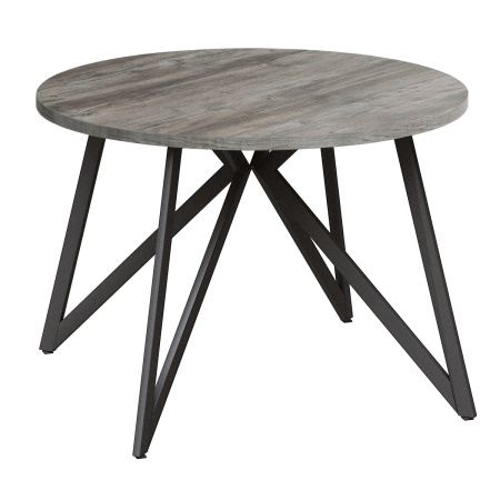 Стол Женева (D1100), ЛДСП Сосна пасадена / Металлокаркас Графит