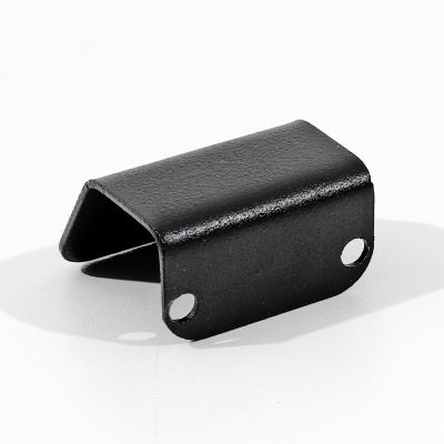 Ручка мебельная торцевая Венеция L40, Металлокаркас Черный