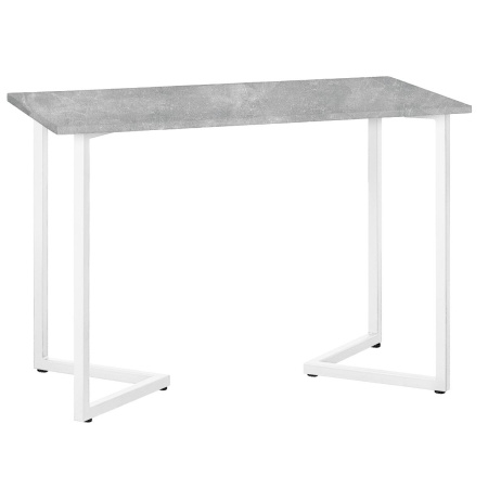 Стол Лондон (1000х700) 18мм, ЛДСП Бетон / Металлокаркас Белый