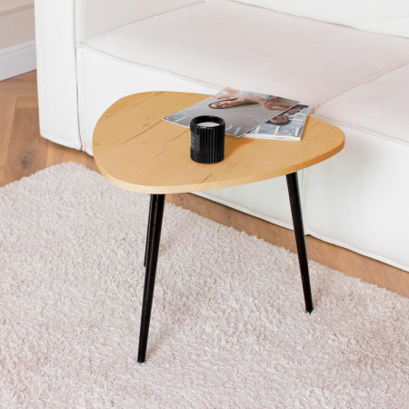 Журнальный стол Лофт СТ-9, ЛДСП Дуб золотой крафт