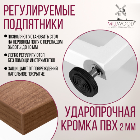 Стеллаж Лофт СН-1, ЛДСП Дуб табачный крафт / Металлокаркас Белый Стеллаж Лофт СН-1, ЛДСП Дуб табачный крафт / Металлокаркас Белый