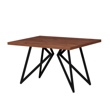 Стол Женева (1600х800), ЛДСП Дуб табачный крафт / Металлокаркас Графит