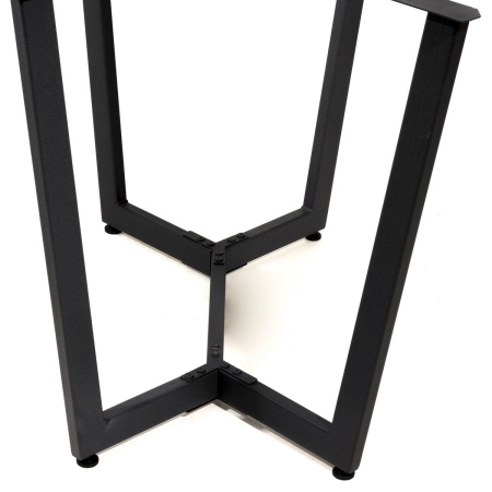 Опора Мюнхен 1600х800, Металлокаркас Черный
