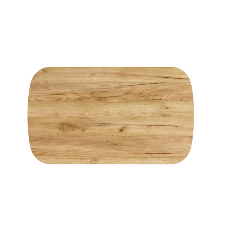 Столешница закругленная 1200х700х36, ЛДСП Дуб золотой крафт