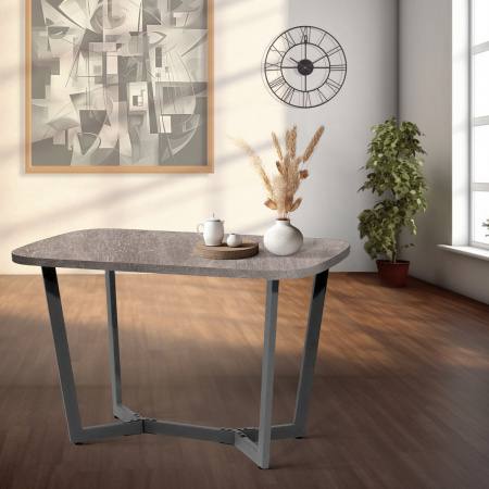 Опора Мюнхен 1200х700, Металлокаркас Графит