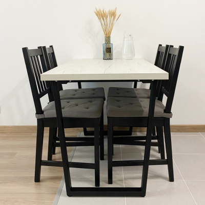 Опоры Уэльс 720, Металлокаркас Черный