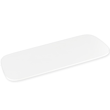 Столешница закругленная 2500х1200х36, ЛДСП Белый