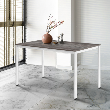 Стол Сеул (1200х700), ЛДСП Сосна пасадена / Металлокаркас Белый Стол Сеул (1200х700), ЛДСП Сосна пасадена / Металлокаркас Белый