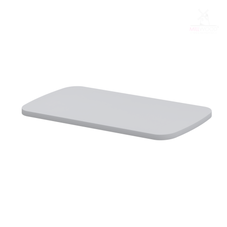 Столешница закругленная 2000х1000х36, ЛДСП Белый