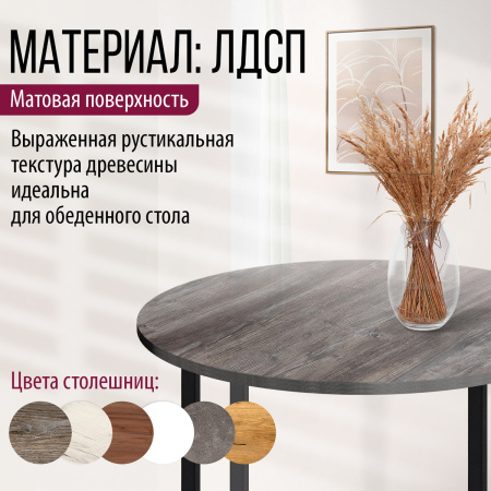 Столешница D800х36, ЛДСП Сосна пасадена