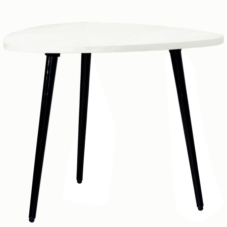 Журнальный стол Лофт СТ-9, ЛДСП Белый