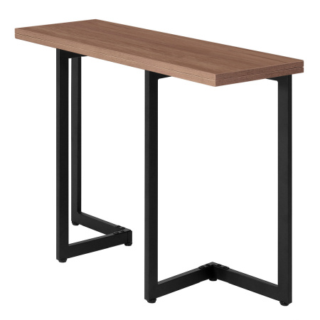 Стол-консоль Арлен 1, ЛДСП Дуб табачный крафт / Металлокаркас Черный