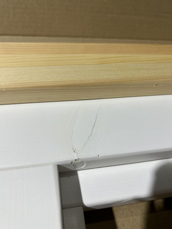 Кровать домик Sweet Dreams 1230 (1600-800) Сосна белая