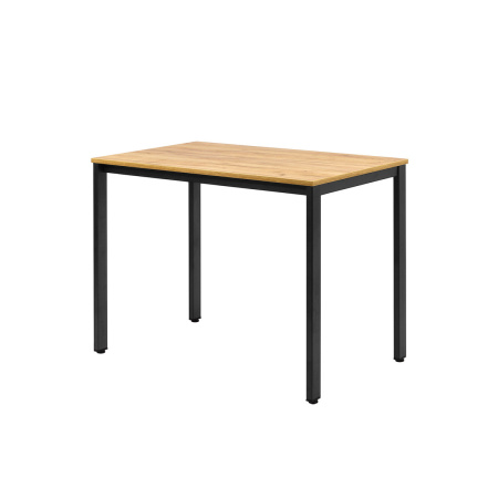 Стол Сеул (1000х600), ЛДСП Дуб золотой крафт / Металлокаркас Графит Стол Сеул (1000х600), ЛДСП Дуб золотой крафт / Металлокаркас Графит