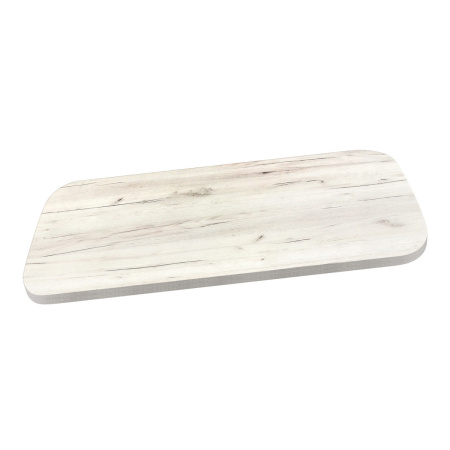 Столешница закругленная 1600х800х36, ЛДСП Дуб белый крафт