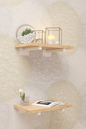 Полка настенная с кронштейном