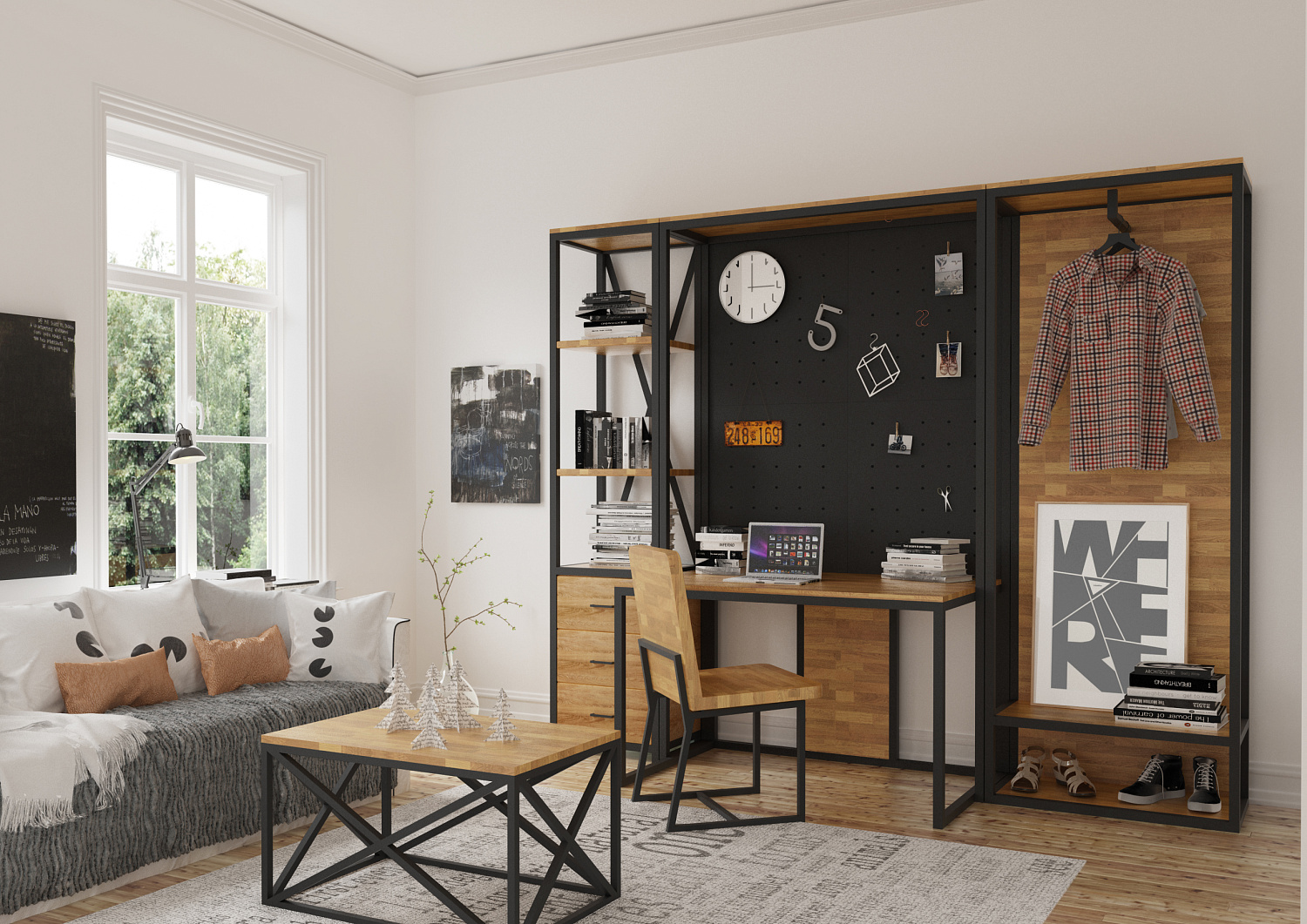 Лофт – свободолюбивый, стремительный, постоянно куда-то спешащий интерьер! Лофт – свободолюбивый, стремительный, постоянно куда-то спешащий интерьер!