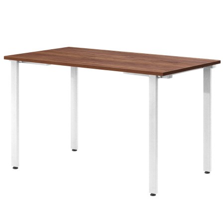 Стол Прага (1200х700) 18мм, ЛДСП Дуб табачный крафт / Металлокаркас Белый Стол Прага (1200х700) 18мм, ЛДСП Дуб табачный крафт / Металлокаркас Белый